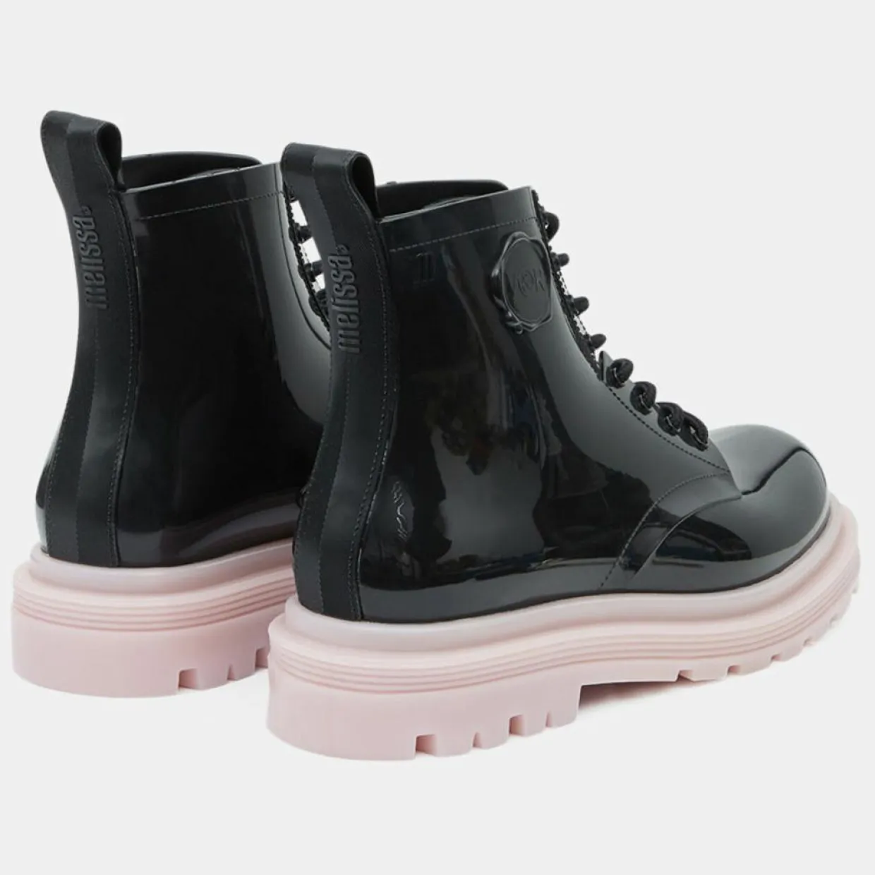 Femme Melissa Bottines^Boots Coturno Viktor & Rolf noires