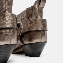 Femme L37 Bottines^Boots en Cuir Ain't The Same platine