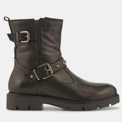 Enfant Minelli Fille^Boots en Cuir Ben noires