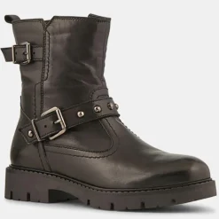 Enfant Minelli Fille^Boots en Cuir Ben noires