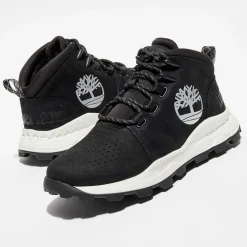 Boots en Cuir Brooklyn City Mid noires-Timberland Outlet