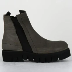Femme Garrice Lab Bottines^Boots en Cuir chilo gris taupe