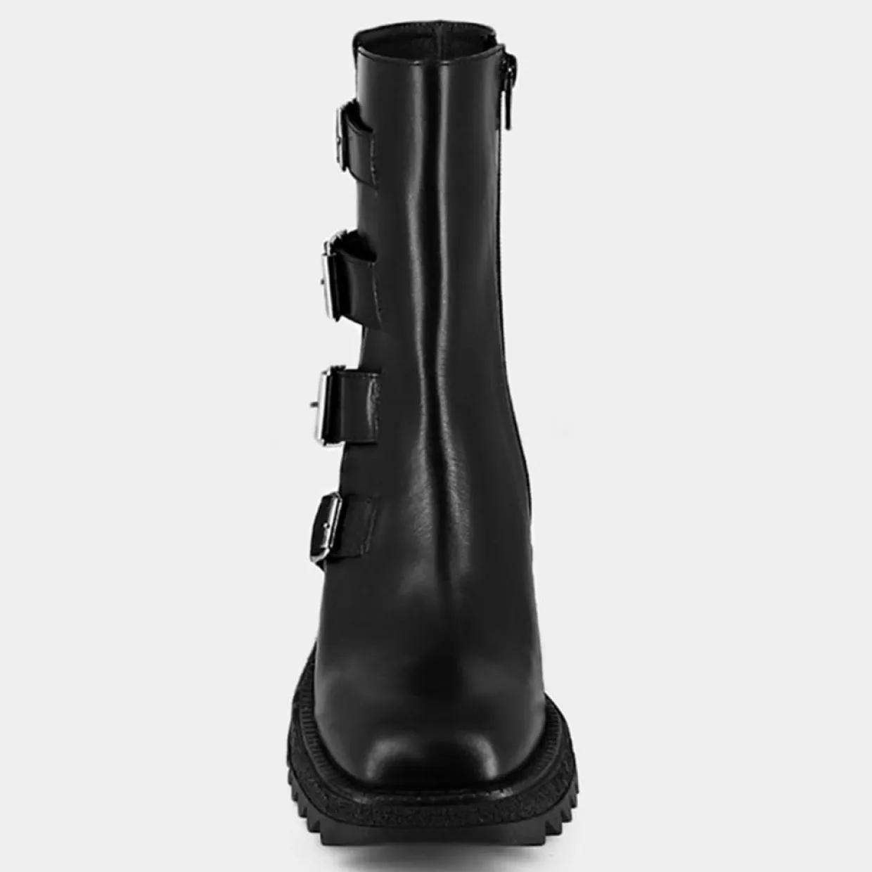 Boots en Cuir Dovily noires - Talon 6.5 cm-Jonak Clearance