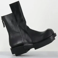 Boots en Cuir gura noires-SDM New