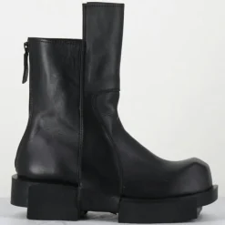 Boots en Cuir gura noires-SDM New