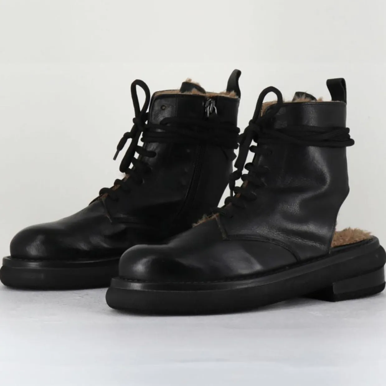 Femme Garrice Lab Bottines^Boots en Cuir Hug noires