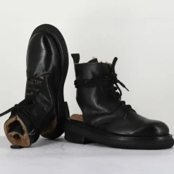 Femme Garrice Lab Bottines^Boots en Cuir Hug noires