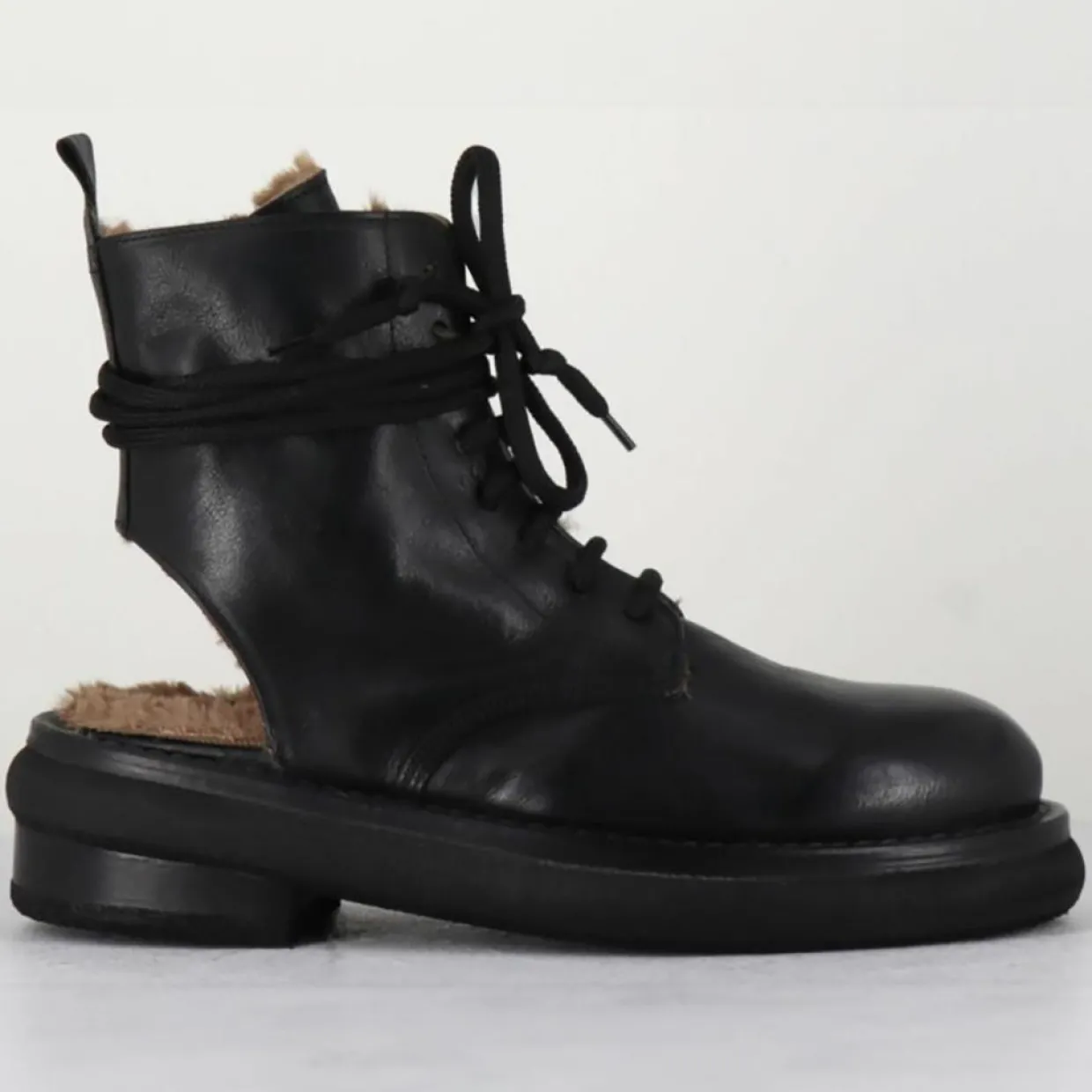 Femme Garrice Lab Bottines^Boots en Cuir Hug noires
