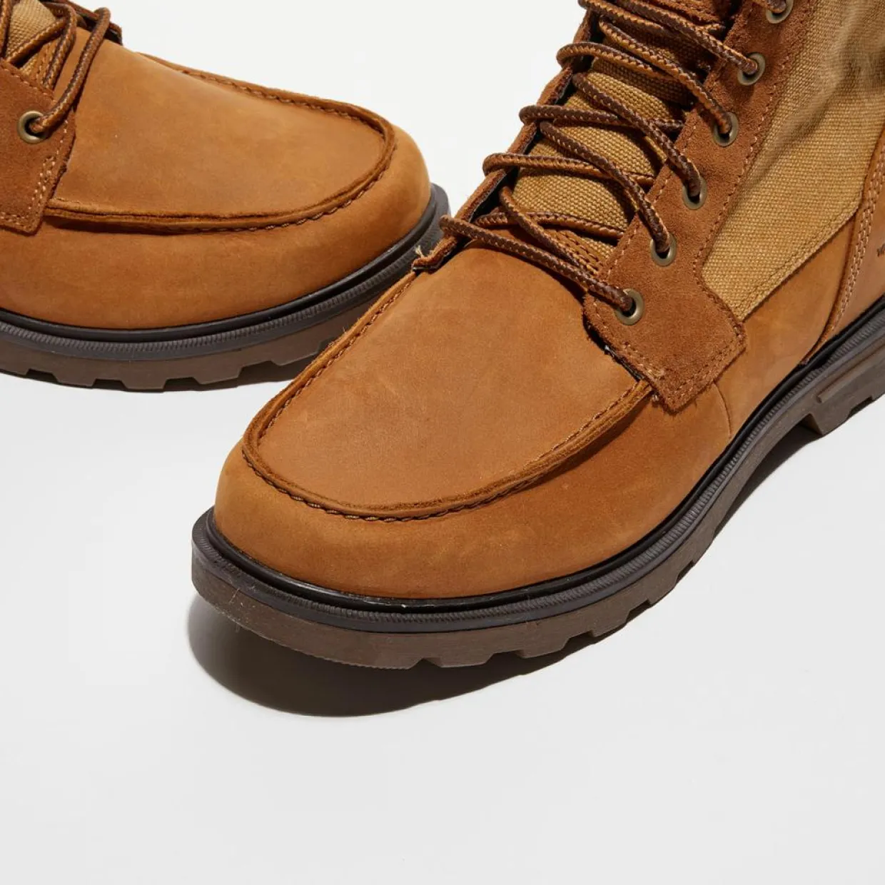 Homme Sorel Boots^Boots en Cuir imperméables Carson™Moc marron
