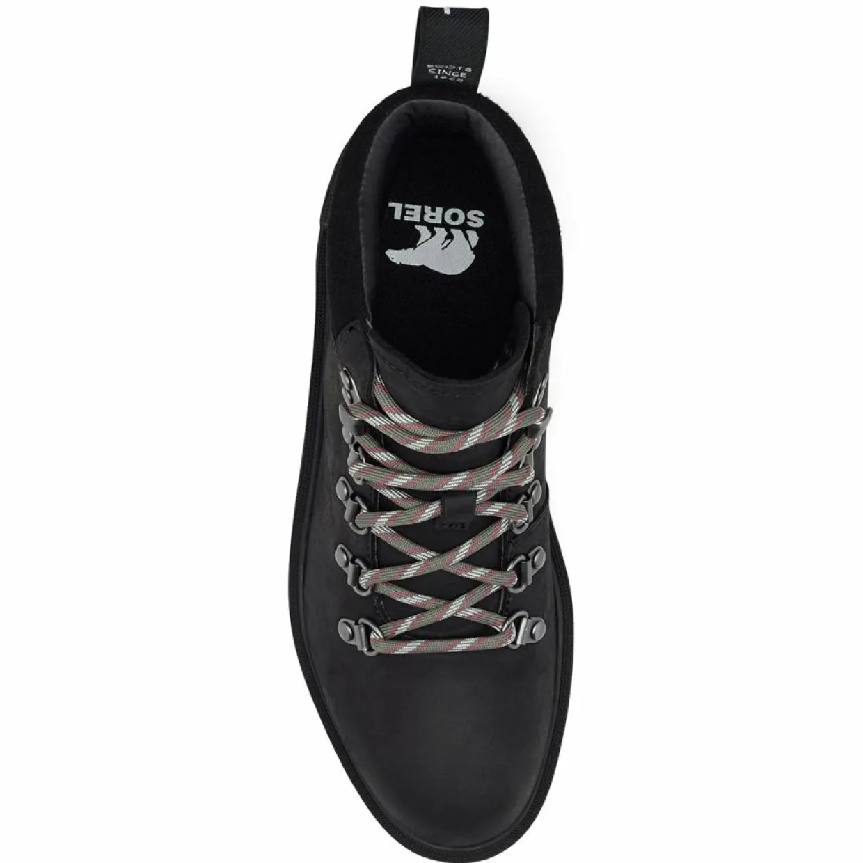 Femme Sorel Bottines^Boots en Cuir imperméables Hi-Line™ Hiker noires
