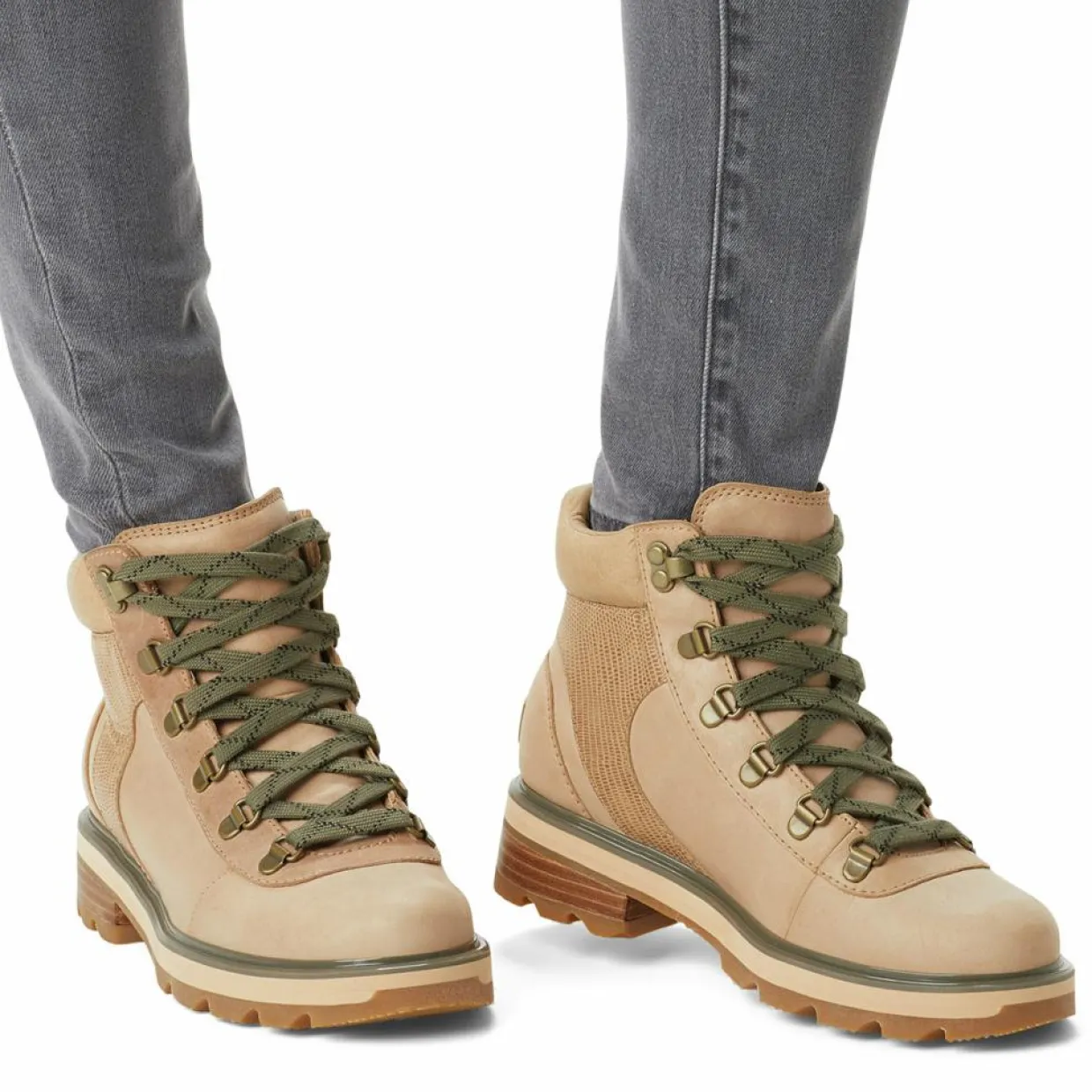 Boots en Cuir imperméables Lennox™ Hiker marron/beige-Sorel Hot
