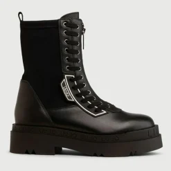 Femme Liu-Jo Bottines^Boots en Cuir Lena noires