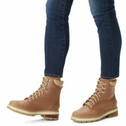 Boots en Cuir Lennox cognac-Sorel Discount
