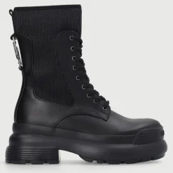 Boots en Cuir Montana noires-Liu-Jo Discount