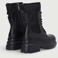 Boots en Cuir Montana noires-Liu-Jo Discount