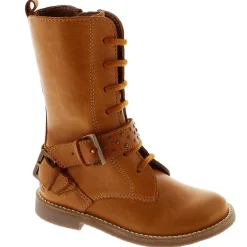 Boots en Cuir Nikita camel-Aster Hot
