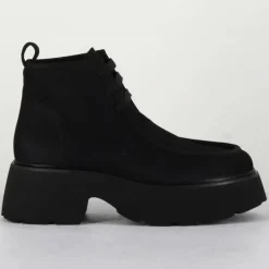Femme Oa Non Fashion Bottines^Boots en Cuir noires - Talon 6 cm