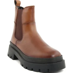 Boots en Cuir Olivia cognac-Lab78 Clearance