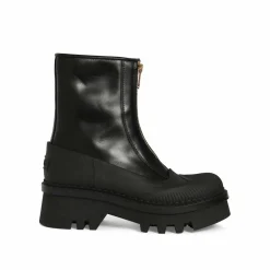 Boots en cuir Raina noires-Chloé Hot