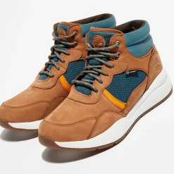Boots en Cuir Saddle Boroughs F/L camel-Timberland Outlet