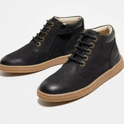 Enfant Kickers Bébé^Boots en Cuir Tackland noires