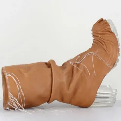 Boots en Cuir vlad camel-SDM Online