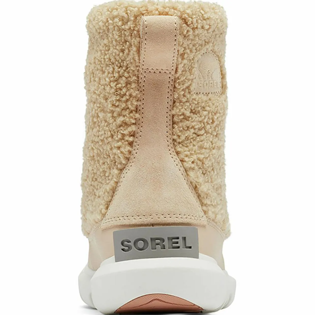 Boots en fausse fourrure doublure polaire Explorer II beiges-Sorel