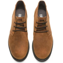 Boots en Velours de Cuir Neuman marron-Camper Clearance