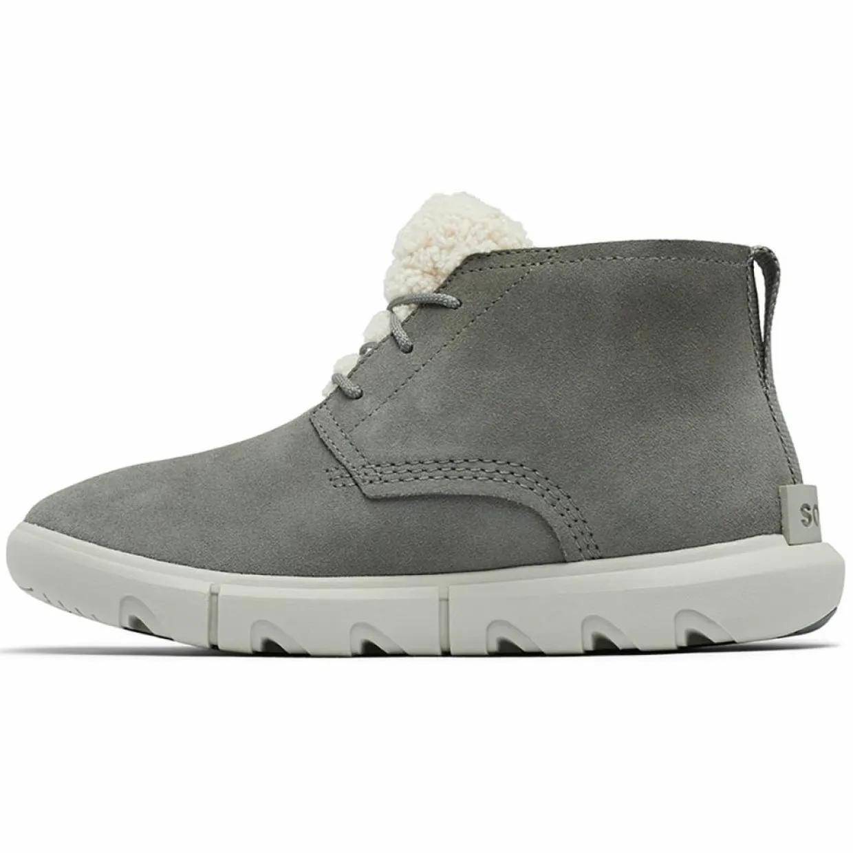 Boots en Velours de Cuir Explorer Next grises-Sorel Discount