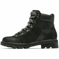 Femme Sorel Bottines^Boots en Velours de Cuir Lennox noires