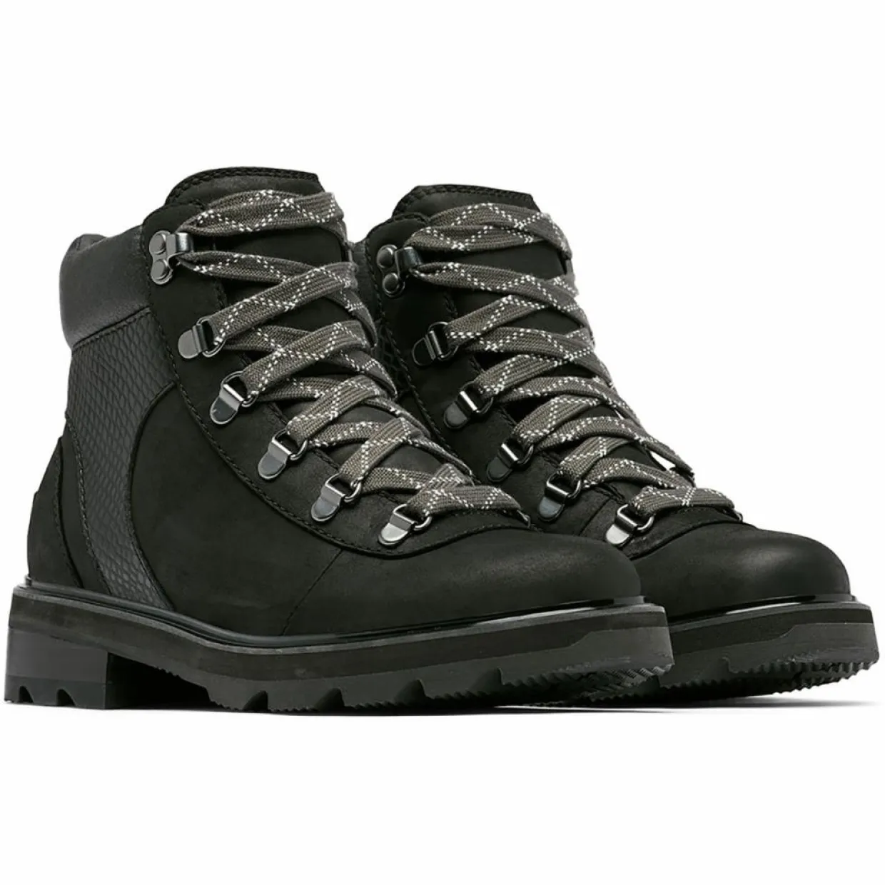 Femme Sorel Bottines^Boots en Velours de Cuir Lennox noires