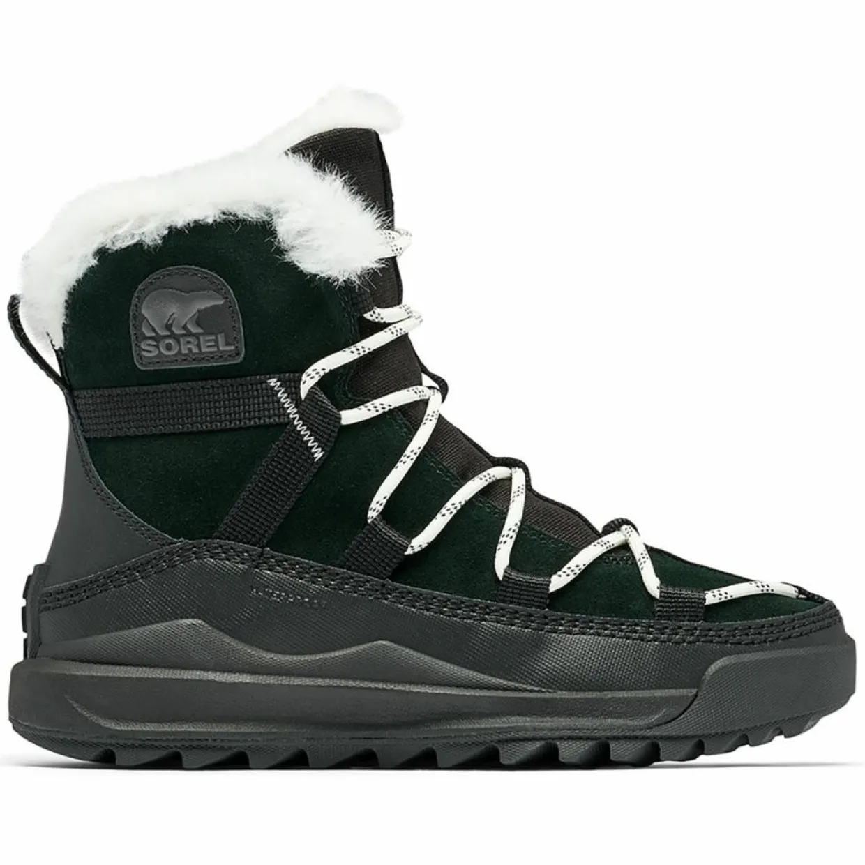 Boots en Velours de Cuir doublure polaire Ona noires-Sorel