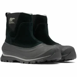 Boots en Velours de Cuir Buxton noir/gris-Sorel Hot