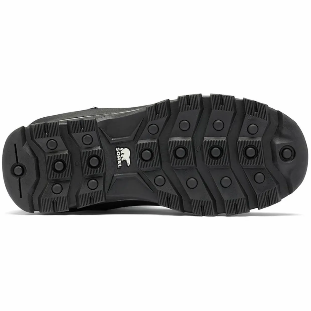 Boots en Velours de Cuir Buxton noir/gris-Sorel Hot