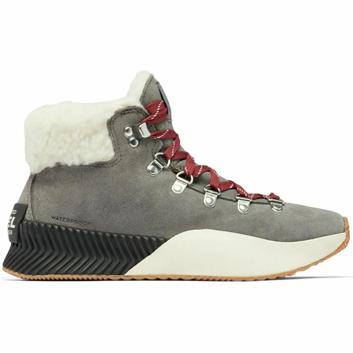 Boots en Velours de Cuir doublure polaire Out N About III grises-Sorel Online