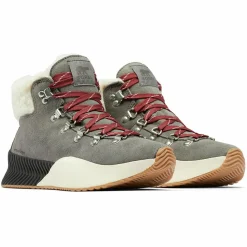 Boots en Velours de Cuir doublure polaire Out N About III grises-Sorel Online