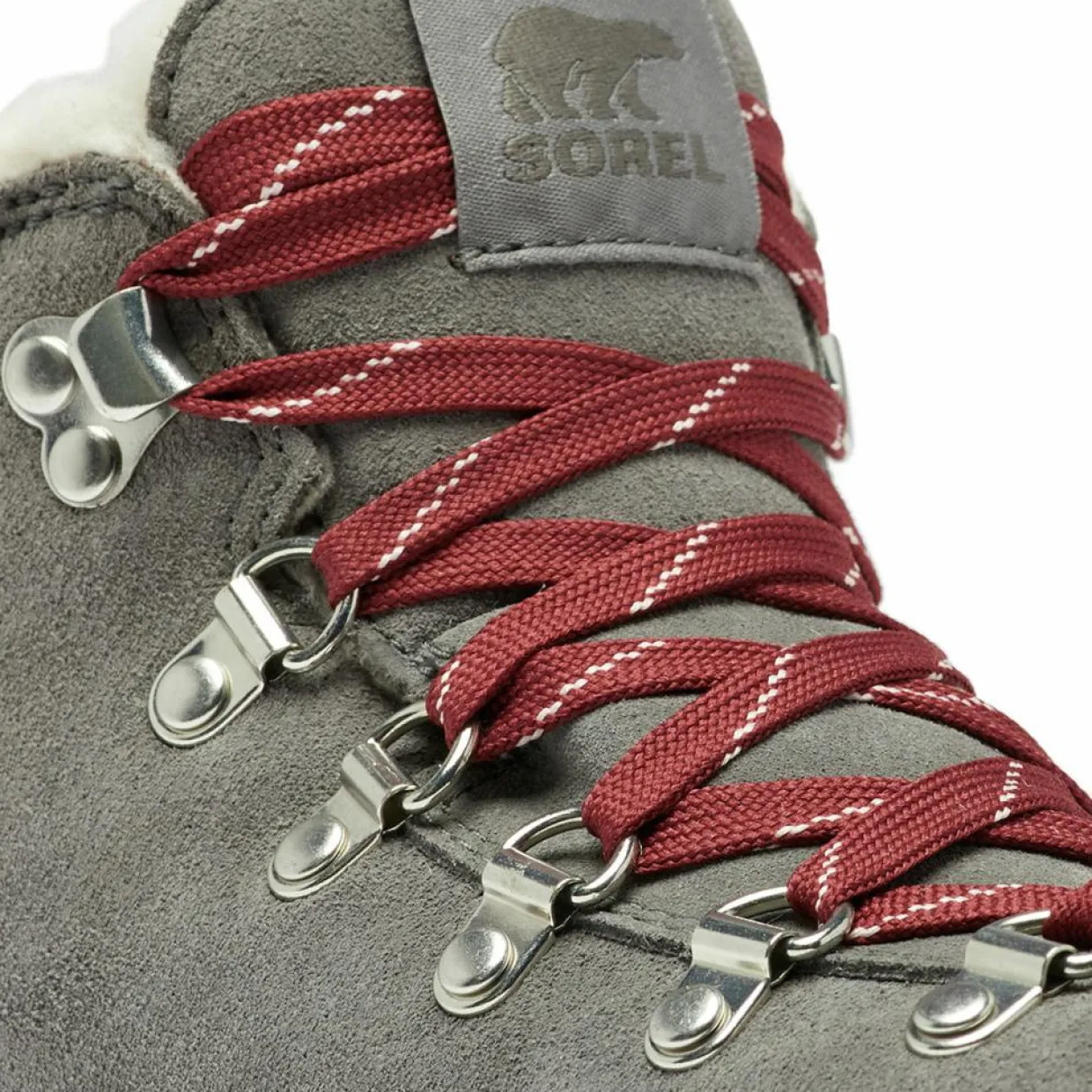 Boots en Velours de Cuir doublure polaire Out N About III grises-Sorel Online