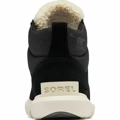 Femme Sorel Bottines^Boots en Velours de Cuir Explorer Next noires