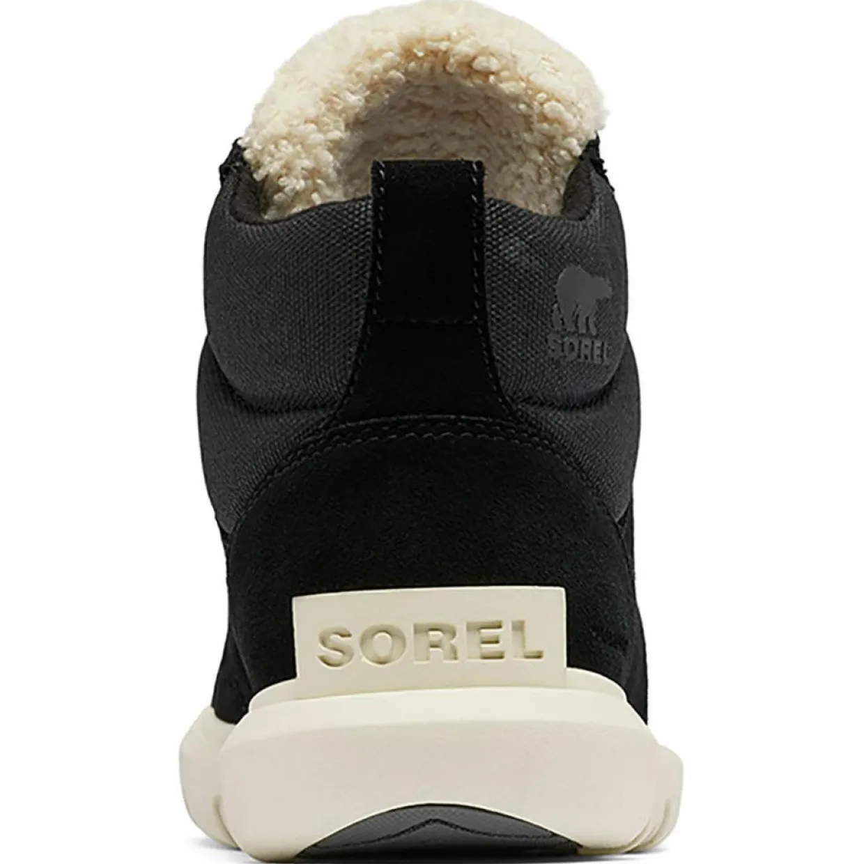 Femme Sorel Bottines^Boots en Velours de Cuir Explorer Next noires