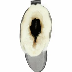 Femme Sorel Bottes^Boots en Velours de Cuir doublure polaire Torino II grises