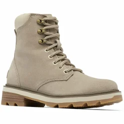 Femme Sorel Bottines^Boots en Velours de Cuir Lennox taupe