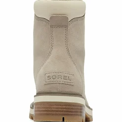 Femme Sorel Bottines^Boots en Velours de Cuir Lennox taupe