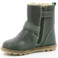 Boots fourrées en Cuir Nonoboot kaki-Kickers New