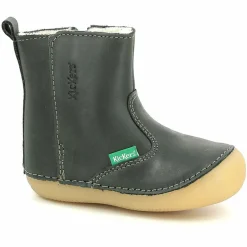 Boots fourrées en Cuir Socool Cho kaki-Kickers Outlet