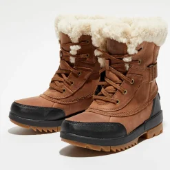 Boots fourrées en Cuir Torino II camel-Sorel New