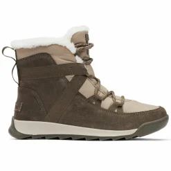 Femme Sorel Bottines^Boots fourrées en Velours de Cuir & Textile imperméables Whitney™ II Flurry marron
