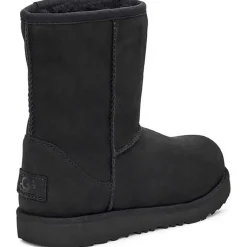 Boots fourrées en Velours de Cuir Classic Weather Short noires-Ugg Hot
