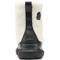 Boots fourrées imperméables Explorer™ II Joan Cozy blanc/noir-Sorel Discount