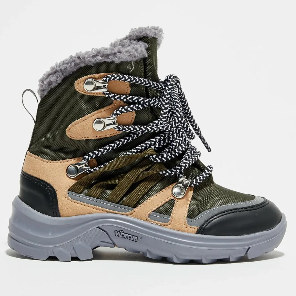 Enfant Stella McCartney Fille^Boots fourrées kaki
