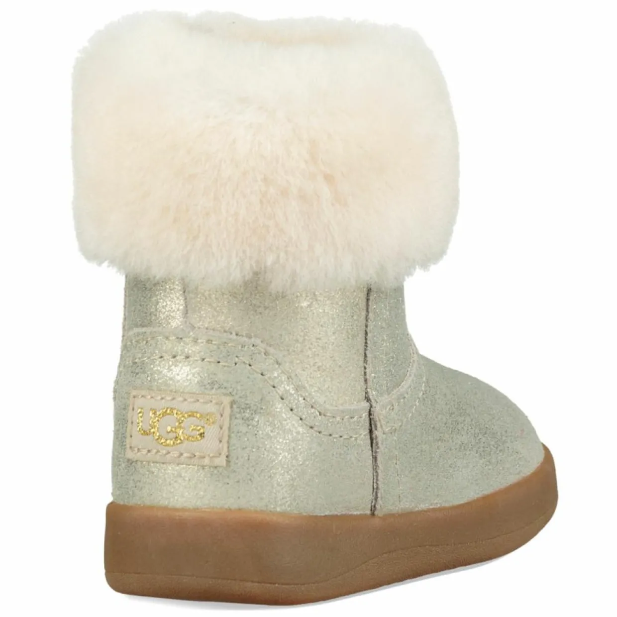 Boots fourrées Laine en Cuir Jorie II Metallic dorées-Ugg Clearance